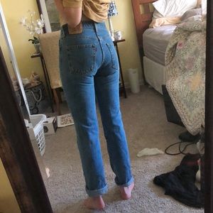 501 high waisted Levi’s